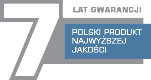 Gwarancja - 7 lat