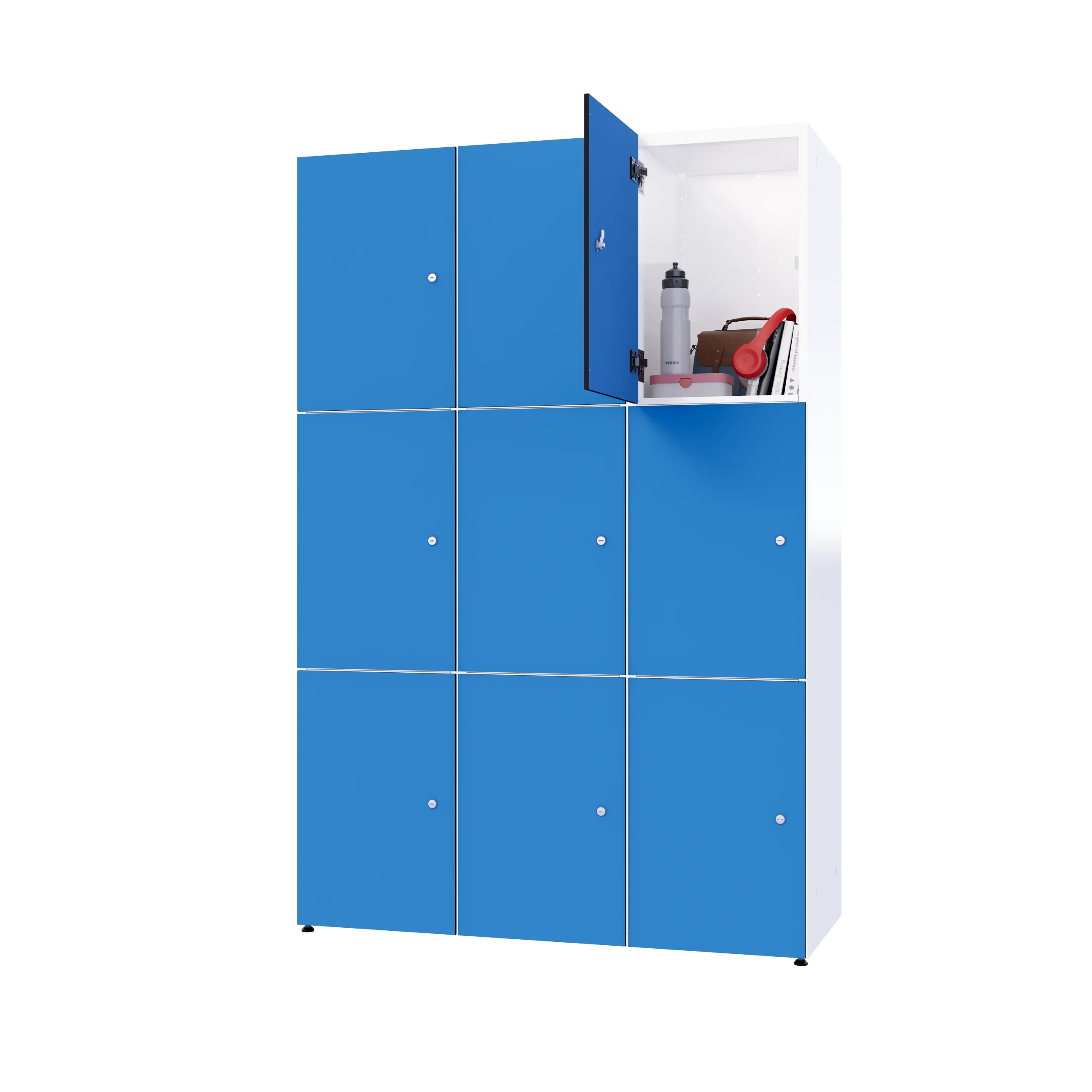 Modułowa szafka metal z HPL - Combo - obrazek 9