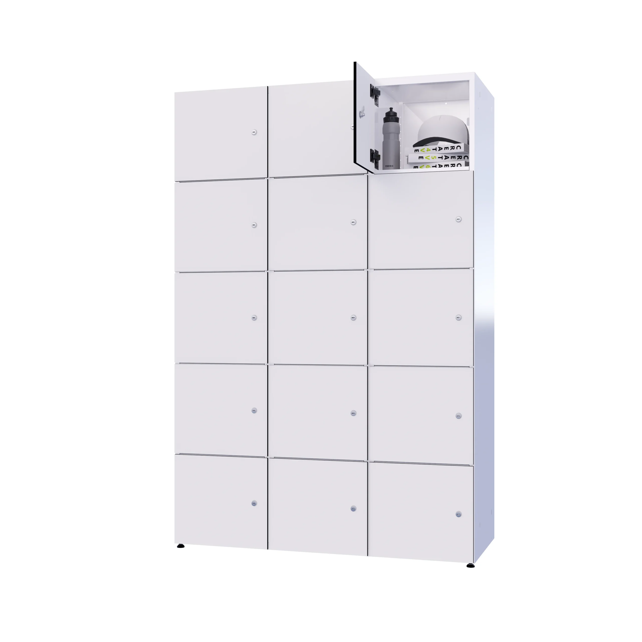 Depozytowa szafka metal z HPL - Combo - obrazek 8
