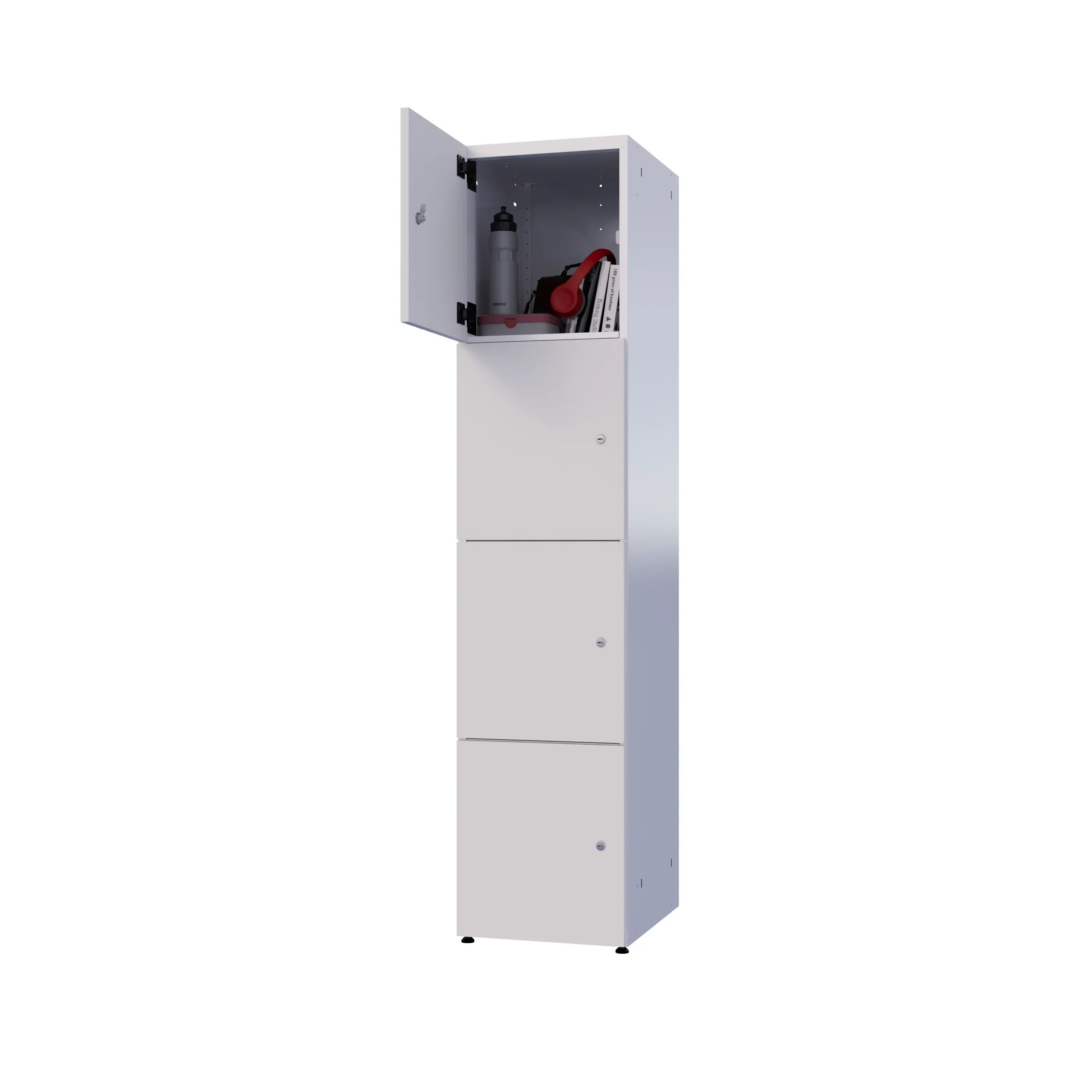 Modułowa szafka metal z LPW - Combo 4 poziomy - obrazek 3