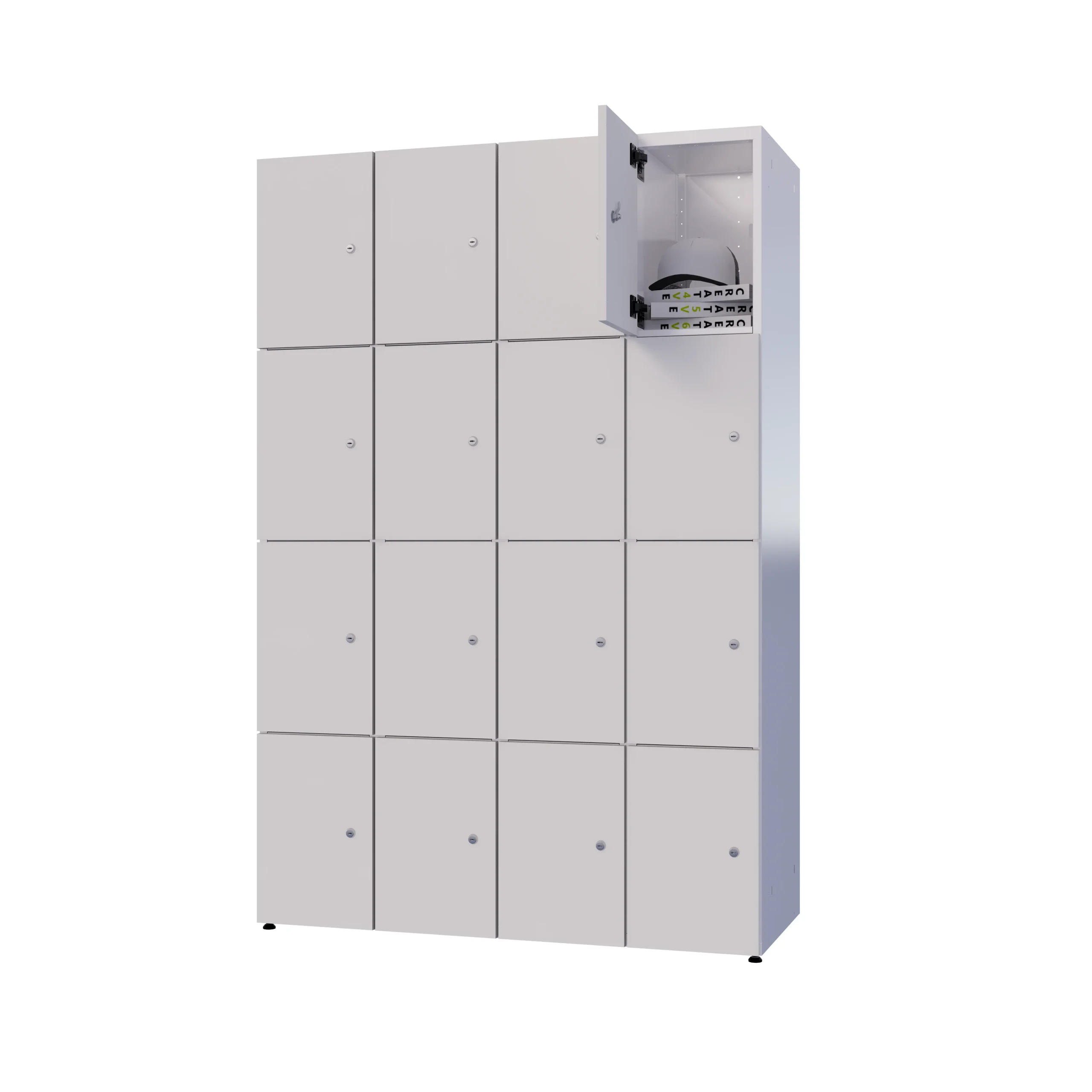 Modułowa szafka metal z LPW - Combo 4 poziomy - obrazek 8